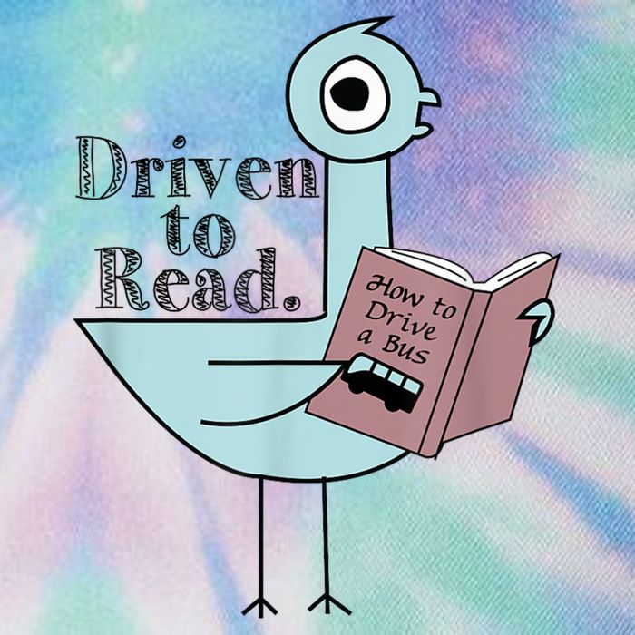 Driven To Read Pigeon Library Reading Books Readers Legacy Tie Dye Trucker Hat