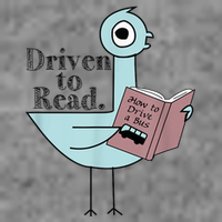 Driven To Read Pigeon Library Reading Books Readers 7-Panel Snapback Hat