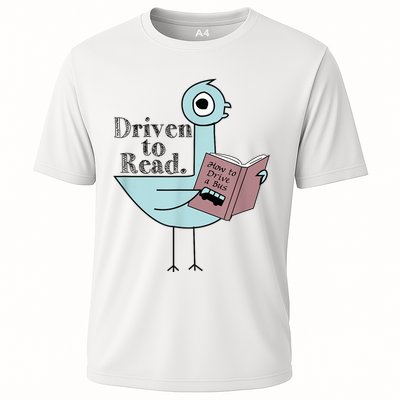 Driven To Read Pigeon Library Reading Books Readers Performance Shirt