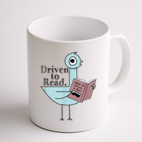 Driven To Read Pigeon Library Reading Books Readers Mug