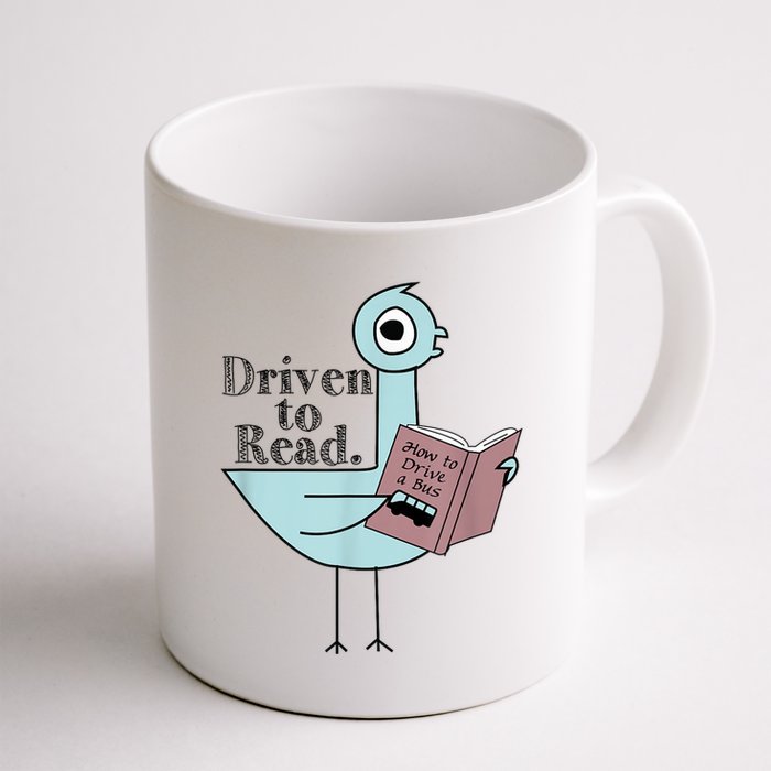 Driven To Read Pigeon Library Reading Books Readers Mug