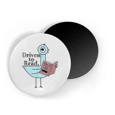 Driven To Read Pigeon Library Reading Books Readers Magnet