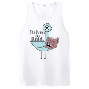 Driven To Read Pigeon Library Reading Books Readers PosiCharge Competitor Tank