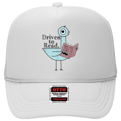 Driven To Read Pigeon Library Reading Books Readers Trucker Hat