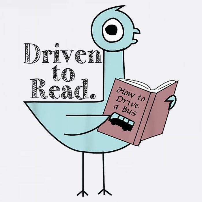Driven To Read Pigeon Library Reading Books Readers Visor