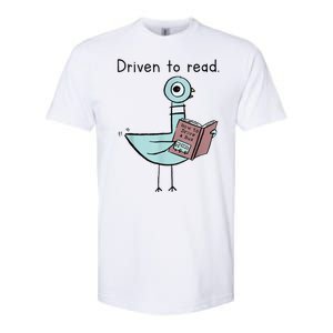 Driven To Read Pigeon Library Reading Books Readers Softstyle CVC T-Shirt