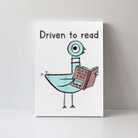 Driven To Read Pigeon Library Reading Books Readers Canvas