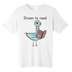 Driven To Read Pigeon Library Reading Books Readers Tall Fusion ChromaSoft Performance T-Shirt