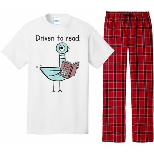 Driven To Read Pigeon Library Reading Books Readers Pajama Set