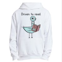 Driven To Read Pigeon Library Reading Books Readers Urban Pullover Hoodie