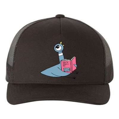 Driven To Read Pigeon Library Reading Books Reader Yupoong Adult 5-Panel Trucker Hat