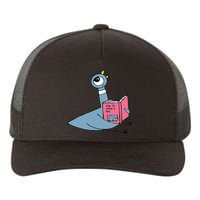 Driven To Read Pigeon Library Reading Books Reader Yupoong Adult 5-Panel Trucker Hat