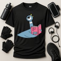 Driven To Read Pigeon Library Reading Books Reader Performance Shirt