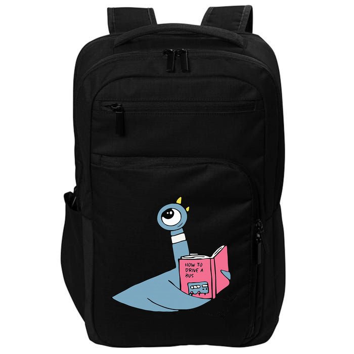 Driven To Read Pigeon Library Reading Books Reader Impact Tech Backpack
