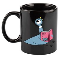 Driven To Read Pigeon Library Reading Books Reader 11oz C Handle Ceramic Mug