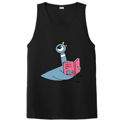Driven To Read Pigeon Library Reading Books Reader PosiCharge Competitor Tank