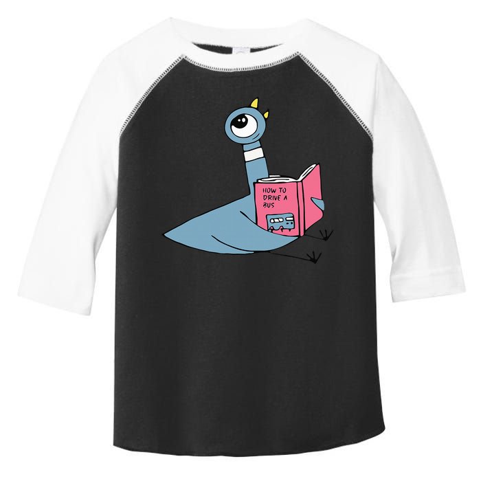 Driven To Read Pigeon Library Reading Books Reader Toddler Fine Jersey T-Shirt