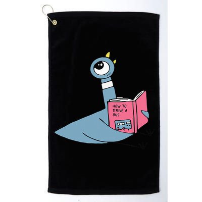 Driven To Read Pigeon Library Reading Books Reader Golf Towel