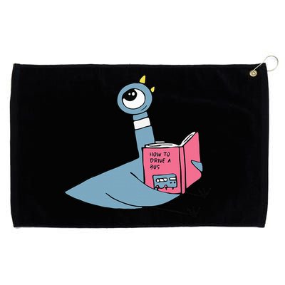 Driven To Read Pigeon Library Reading Books Reader Grommeted Golf Towel