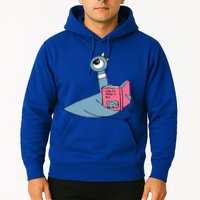 Driven To Read Pigeon Library Reading Books Reader Hoodie