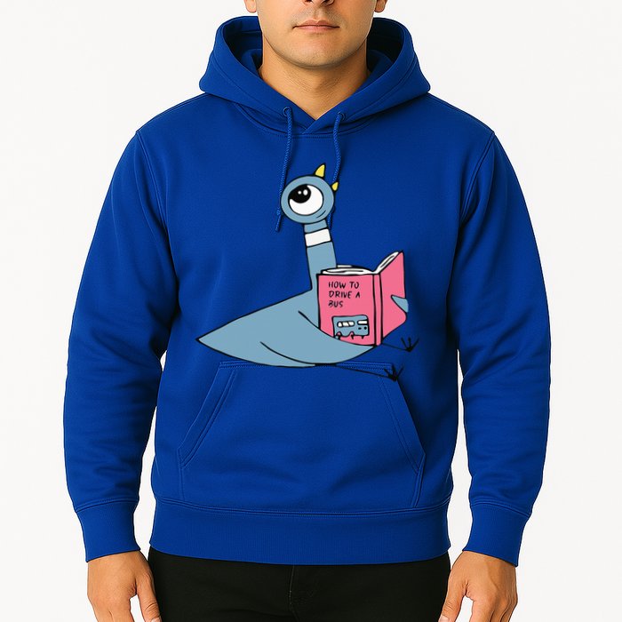 Driven To Read Pigeon Library Reading Books Reader Hoodie