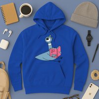 Driven To Read Pigeon Library Reading Books Reader Hoodie