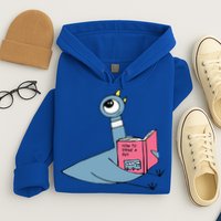 Driven To Read Pigeon Library Reading Books Reader Hoodie
