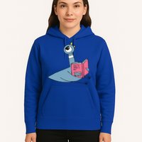 Driven To Read Pigeon Library Reading Books Reader Hoodie