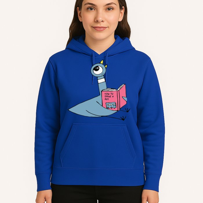 Driven To Read Pigeon Library Reading Books Reader Hoodie