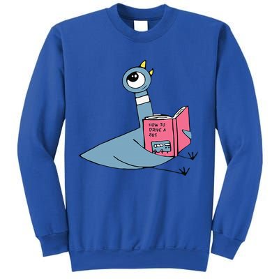 Driven To Read Pigeon Library Reading Books Reader Sweatshirt