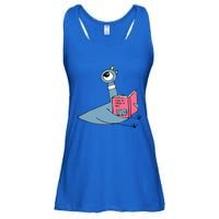 Driven To Read Pigeon Library Reading Books Reader Ladies Essential Flowy Tank