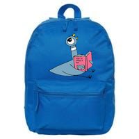 Driven To Read Pigeon Library Reading Books Reader 16 in Basic Backpack