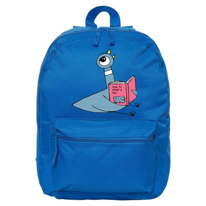 Driven To Read Pigeon Library Reading Books Reader 16 in Basic Backpack