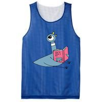 Driven To Read Pigeon Library Reading Books Reader Mesh Reversible Basketball Jersey Tank