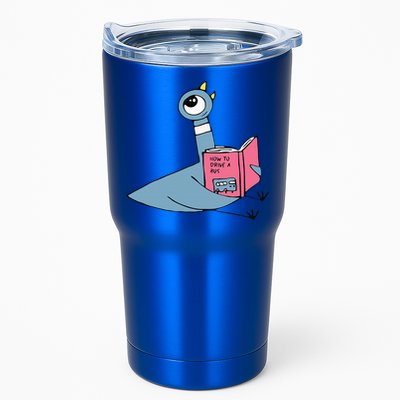 Driven To Read Pigeon Library Reading Books Reader Tumbler