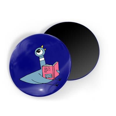 Driven To Read Pigeon Library Reading Books Reader Magnet