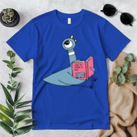 Driven To Read Pigeon Library Reading Books Reader Premium T-Shirt