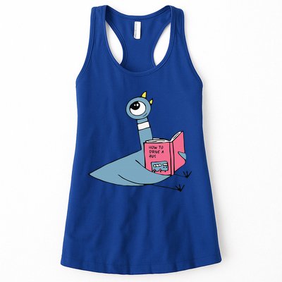 Driven To Read Pigeon Library Reading Books Reader Womens Tank Top