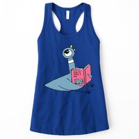 Driven To Read Pigeon Library Reading Books Reader Womens Tank Top