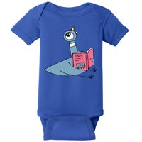 Driven To Read Pigeon Library Reading Books Reader Baby Bodysuit