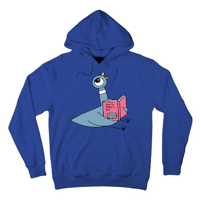 Driven To Read Pigeon Library Reading Books Reader Tall Hoodie