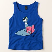 Driven To Read Pigeon Library Reading Books Reader Tank Top