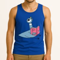 Driven To Read Pigeon Library Reading Books Reader Tank Top