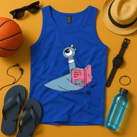 Driven To Read Pigeon Library Reading Books Reader Tank Top