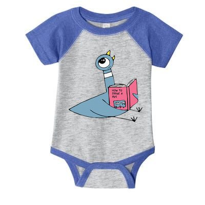 Driven To Read Pigeon Library Reading Books Reader Infant Baby Jersey Bodysuit
