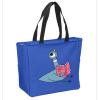 Driven To Read Pigeon Library Reading Books Reader Zip Tote Bag