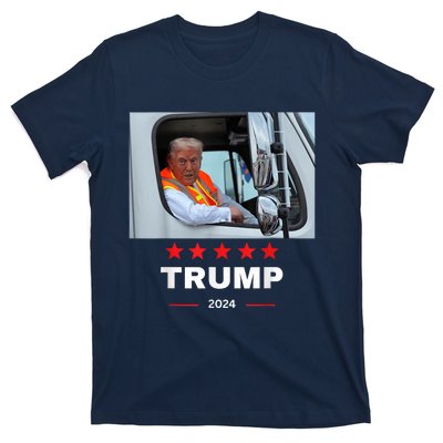 Donald Trump Rides In Garbage Truck T-Shirt