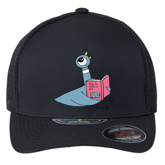 Driven To Read Pigeon Library Reading Books Reader Gift Flexfit Unipanel Trucker Cap