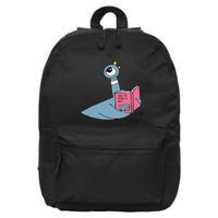 Driven To Read Pigeon Library Reading Books Reader Gift 16 in Basic Backpack