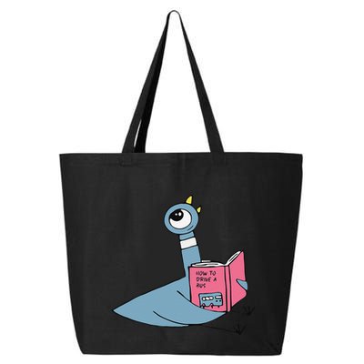 Driven To Read Pigeon Library Reading Books Reader Gift 25L Jumbo Tote